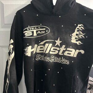 Hellstar “Path to Paradise” Hoodie — Black (M)
